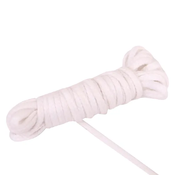 White Fine Flat Choti Braid