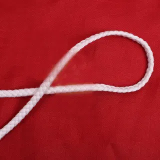 Bright White Chevron Choti Braid sample, design MT-C47B3C4C, view 4