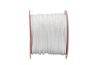 White Knitted Cord on Card and Reel sample, design MT-49B2EDC8, view 8