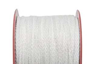 White Knitted Cord on Card and Reel sample, design MT-49B2EDC8, view 9