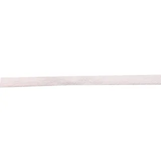 White Narrow Flat Braided Trim sample, design MT-415E020F, view 3
