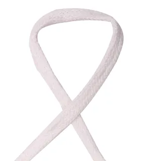 White Narrow Close-Texture Braided Tape sample, design MT-B4616D80, view 2