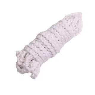 White Bobbled Choti Braid sample, design MT-4C4FDAF1, view 2