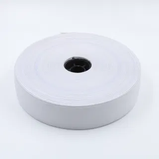 White Woven Elastic Band in Several Widths sample, design MT-C4E3508C, view 11