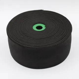 Black Woven Elastic Tape in Several Widths sample, design MT-D021E703, view 32