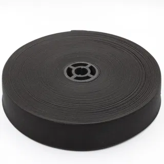 Black Woven Elastic Tape in Several Widths sample, design MT-D021E703, view 40