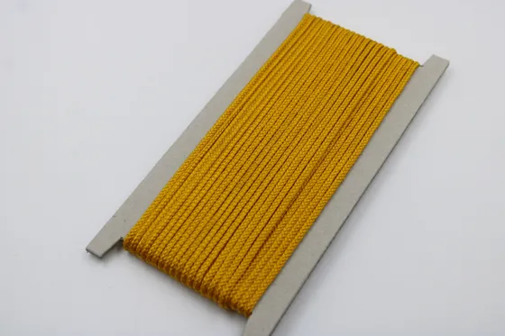 Golden Yellow Braided Cord