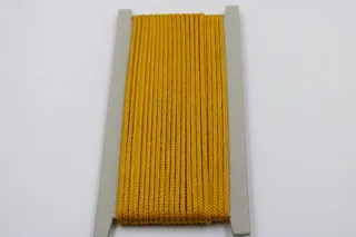 Golden Yellow Braided Cord sample, design MT-2AA892D3, view 2