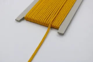 Golden Yellow Braided Cord sample, design MT-2AA892D3, view 3