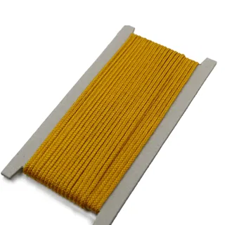 Golden Yellow Braided Cord sample, design MT-2AA892D3, view 5
