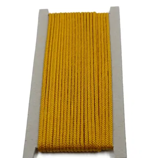 Golden Yellow Braided Cord sample, design MT-2AA892D3, view 6