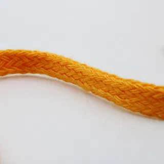 Golden Yellow Flat Drawstring Cord sample, design MT-930ACE31, view 5