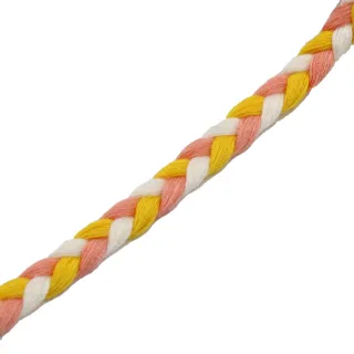 Golden Yellow, Powder Pink and White Choti Braid sample, design MT-21E05FD3, view 9