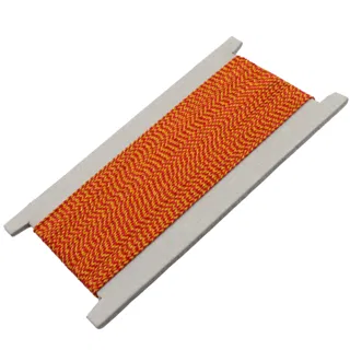 Yellow and Red Braided Cord, Fine Stripe sample, design MT-6E35FE33, view 6