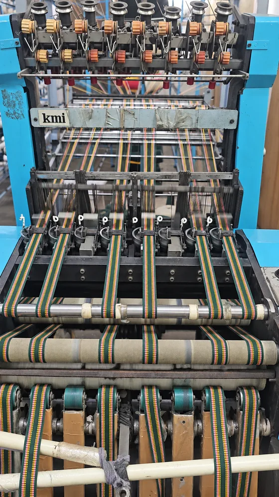 Striped tape production in our Jaipur factory