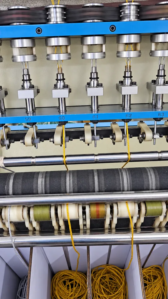 Metallic cord production line in our Jaipur factory