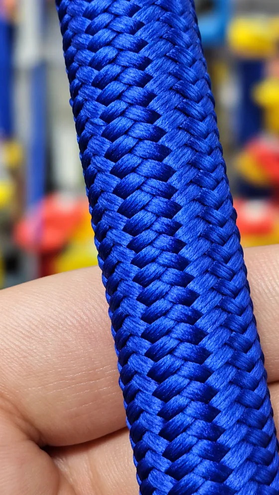 Royal blue cord texture in our Jaipur factory