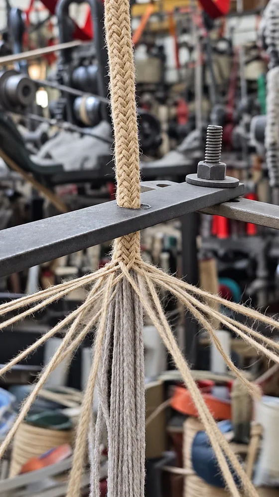 Natural cord formation in our Jaipur factory