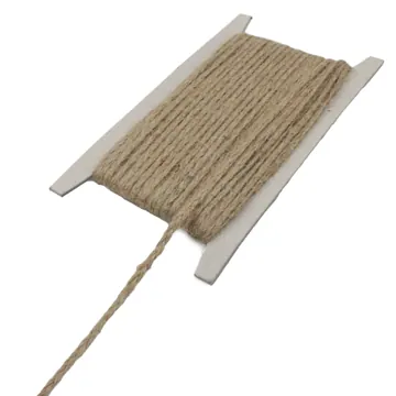Flat Braided Jute Twine, 4mm to 10mm, photo 11