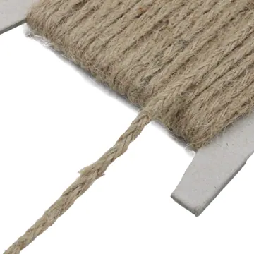 Flat Braided Jute Twine, 4mm to 10mm, photo 12