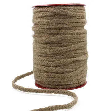 Flat Braided Jute Twine, 4mm to 10mm, photo 4