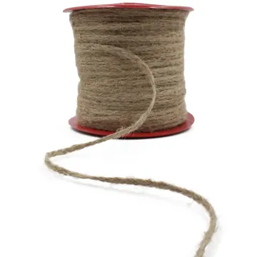 Flat Braided Jute Twine, 4mm to 10mm, photo 7