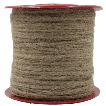 Flat Braided Jute Twine, 4mm to 10mm, photo 9