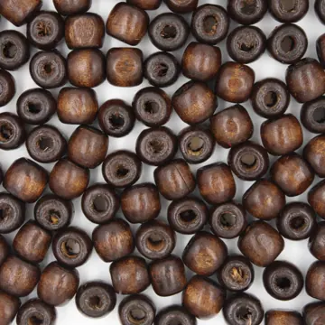Wooden Beads for Jewellery Making, 9 mm to 17 mm