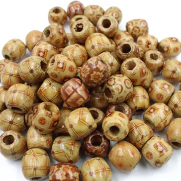 Wooden Beads for Jewellery Making, 9 mm to 17 mm, photo 12