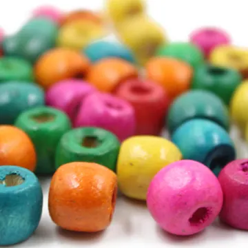 Wooden Beads for Jewellery Making, 9 mm to 17 mm, photo 14