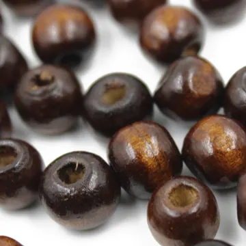 Wooden Beads for Jewellery Making, 9 mm to 17 mm, photo 4