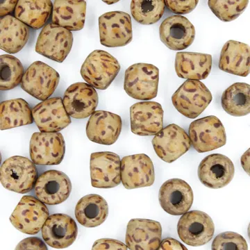 Wooden Beads for Jewellery Making, 9 mm to 17 mm, photo 8