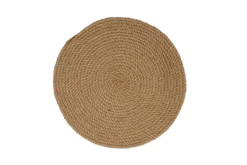 Braided Jute Round Placemats in 6 Colours, 33 cm