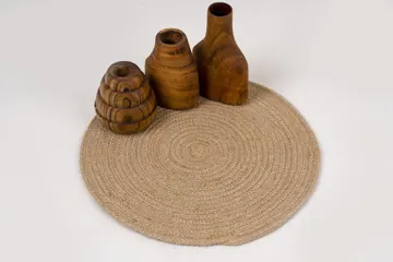 Braided Jute Round Placemats in 6 Colours, 33 cm, photo 8