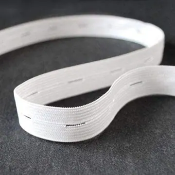 Flat Knitted Buttonhole Elastic, 0.75 and 1 Inch, photo 3
