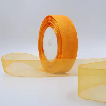 Transparent Organza Ribbon, 12 mm and 24 mm, photo 11
