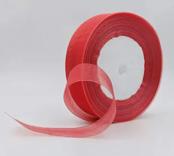 Transparent Organza Ribbon, 12 mm and 24 mm, photo 16