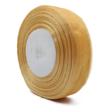 Transparent Organza Ribbon, 12 mm and 24 mm, photo 5