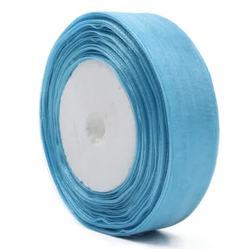 Transparent Organza Ribbon, 12 mm and 24 mm, photo 7