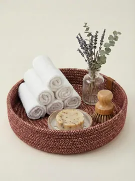 Round Rope Serving Tray, 10x10 Inch, photo 6