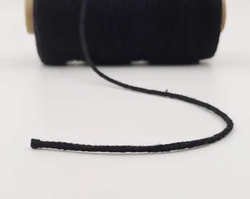 Kala Dhaga Black Twisted Cotton Cord, 2mm, photo 3