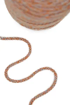 Knitted Round Macrame Cord, 2mm to 8mm, photo 5