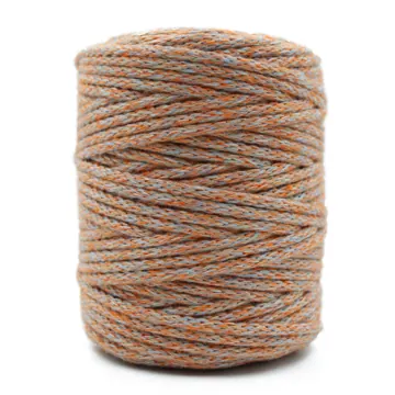 Knitted Round Macrame Cord, 2mm to 8mm, photo 7