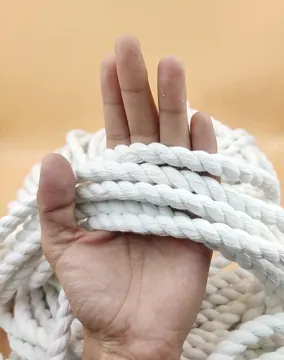 Double Twisted Polycotton Macrame Cord, 6 mm and 8 mm, photo 14