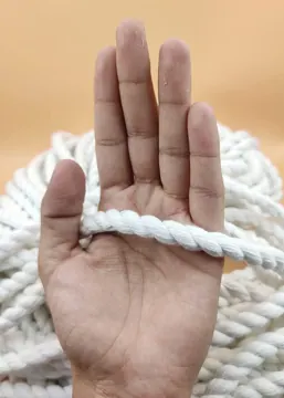 Double Twisted Polycotton Macrame Cord, 6 mm and 8 mm, photo 15