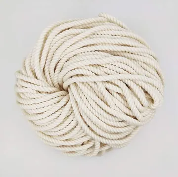 Double Twisted Polycotton Macrame Cord, 6 mm and 8 mm, photo 7