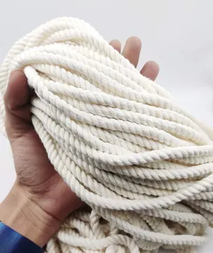 Double Twisted Polycotton Macrame Cord, 6 mm and 8 mm, photo 8