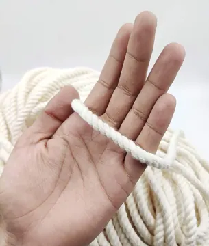 Double Twisted Polycotton Macrame Cord, 6 mm and 8 mm, photo 9