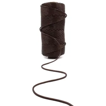 Waxed Nylon Jewelry Cord, 1mm to 2mm, photo 11