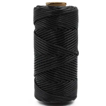 Waxed Nylon Jewelry Cord, 1mm to 2mm, photo 4
